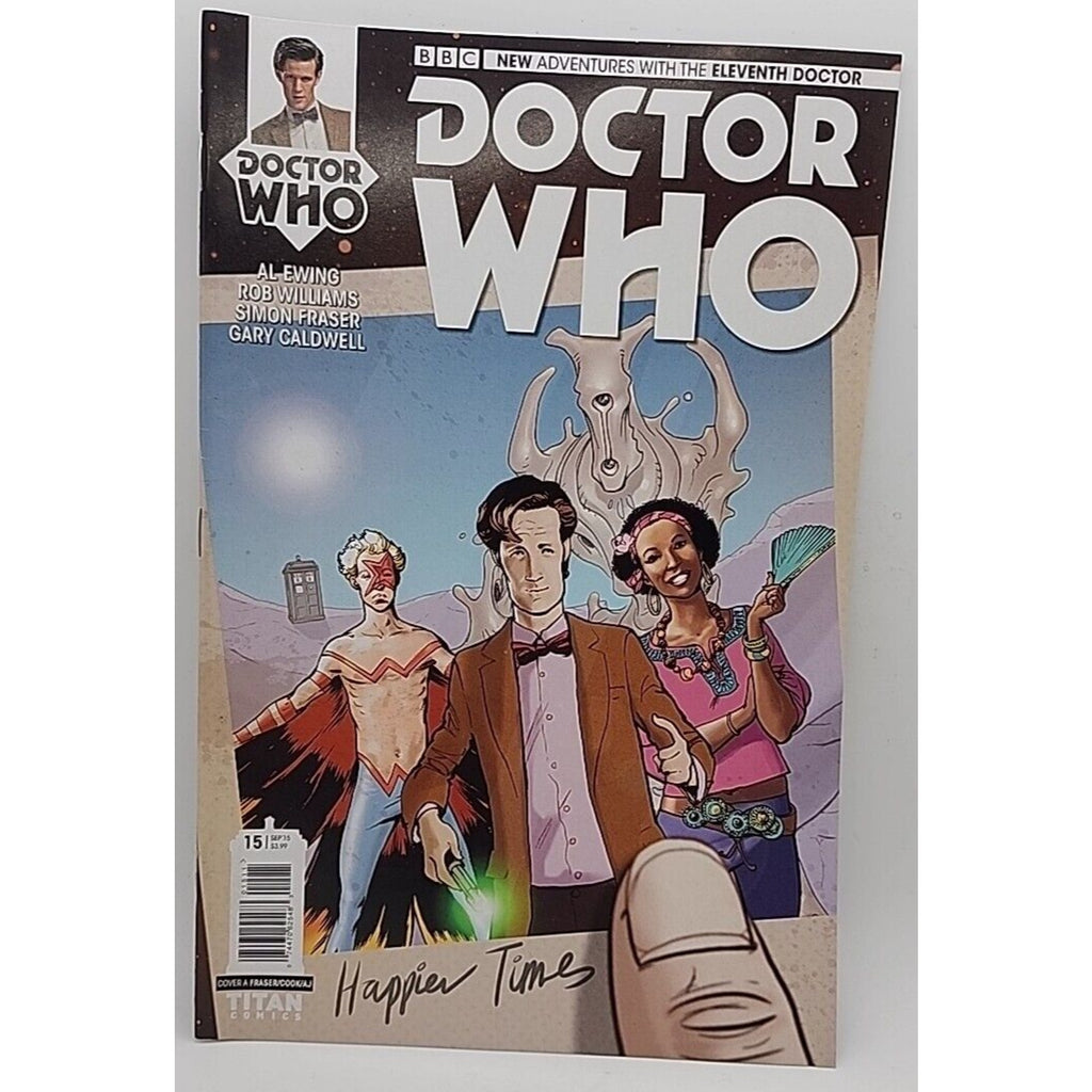 Doctor Who The Eleventh Doctor #15 Sept 2015 Simon Fraser Cover A Titan Comics