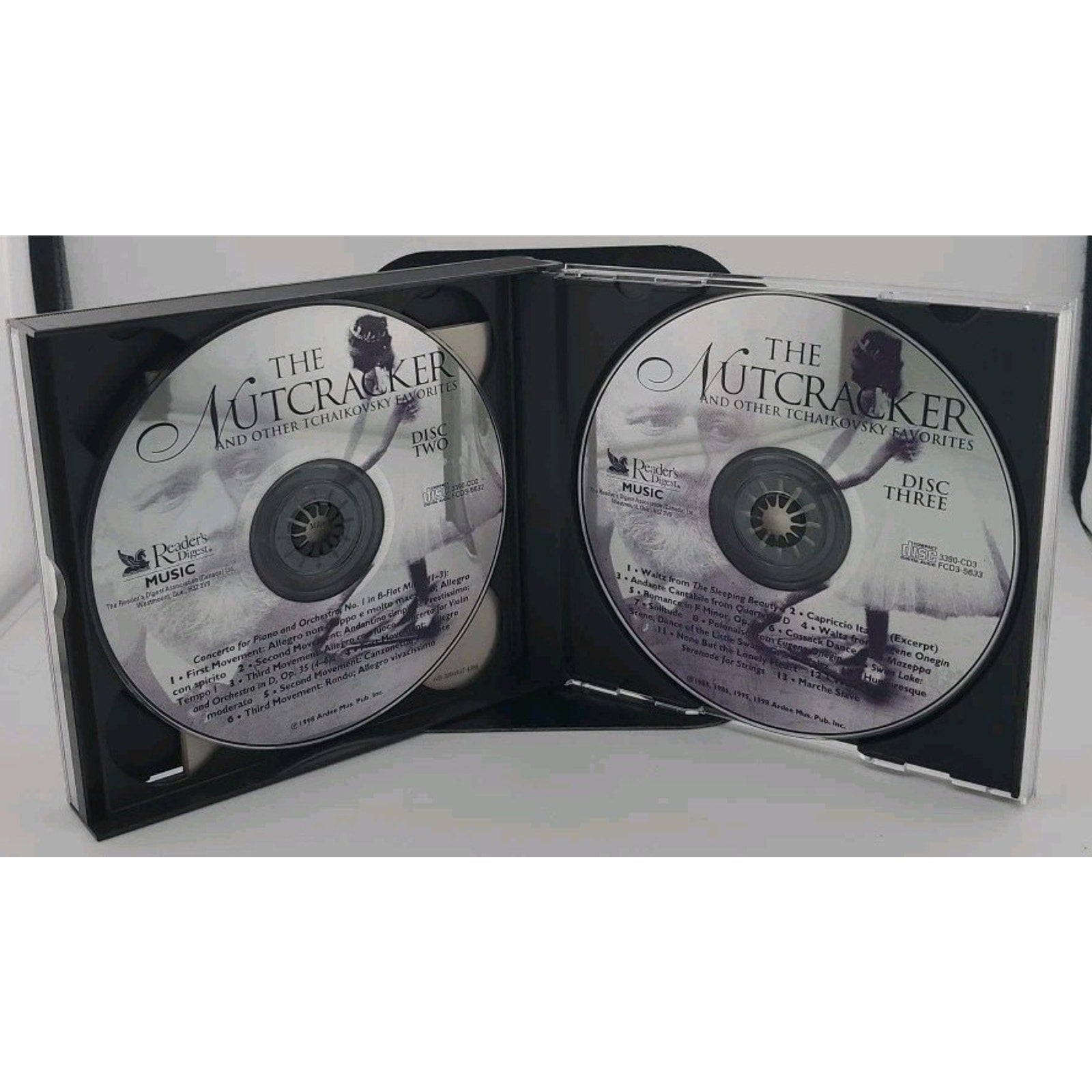The Nutcracker and Other Tchaikovsky Favorites, Reader's Digest CD 2011 3 Discs