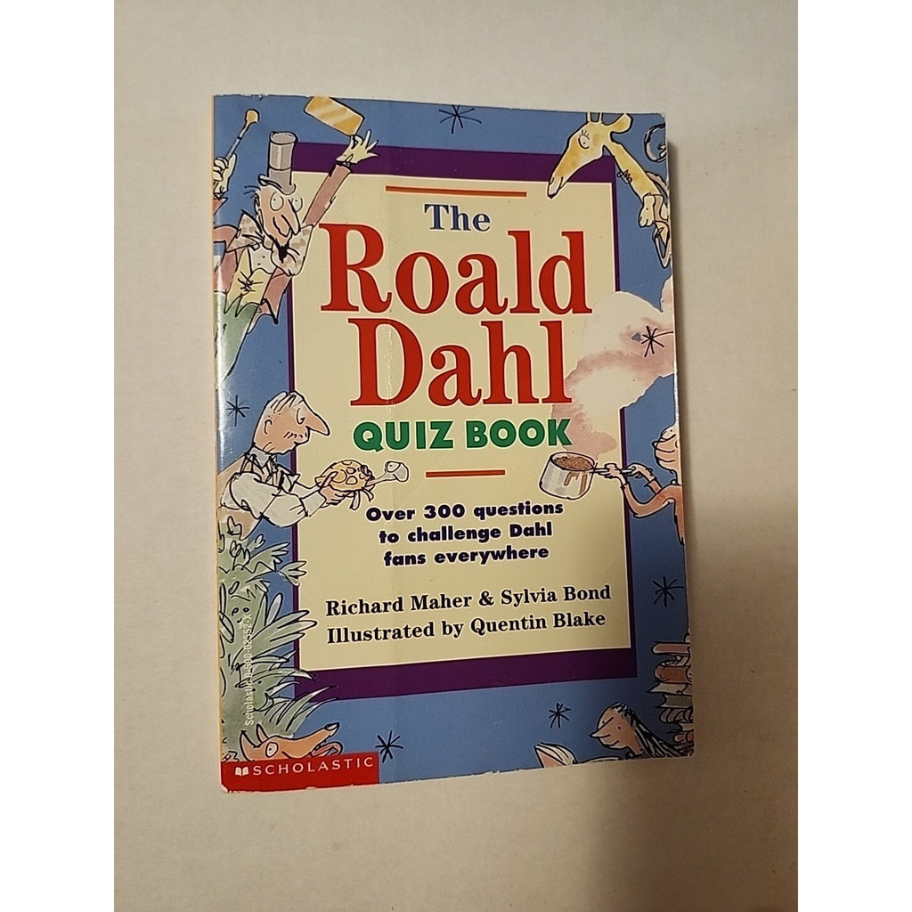 The Roald Dahl Quiz Book paperback