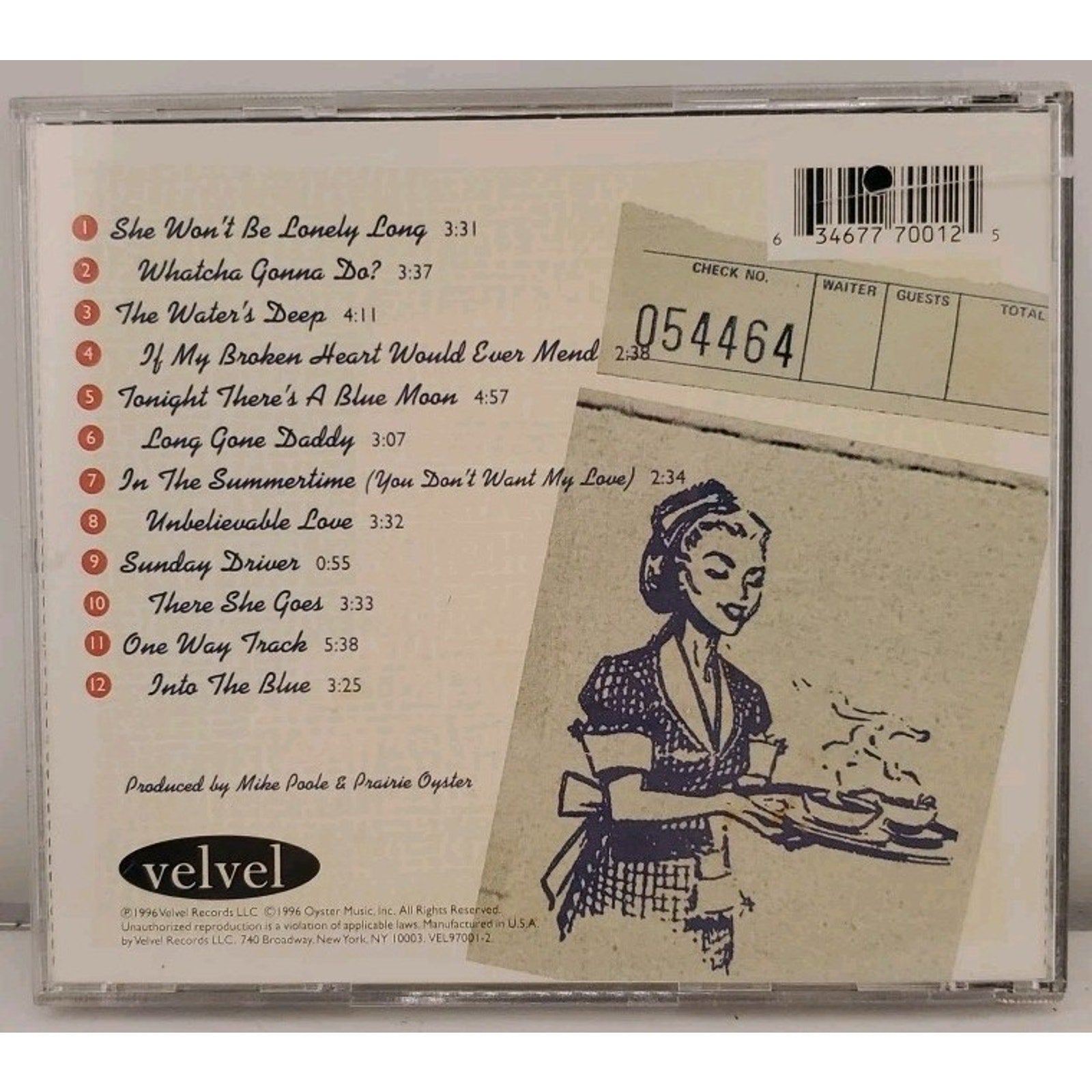 Blue Plate Special by Prairie Oyster (CD)