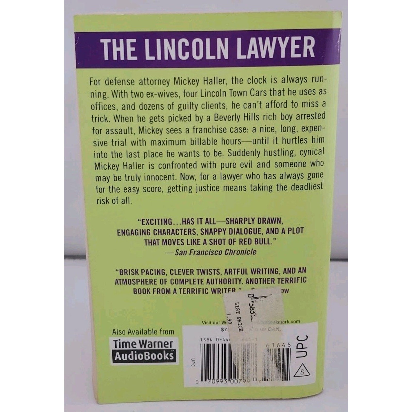 Lincoln Lawyer by Michael Connelly (2005, Paperback)