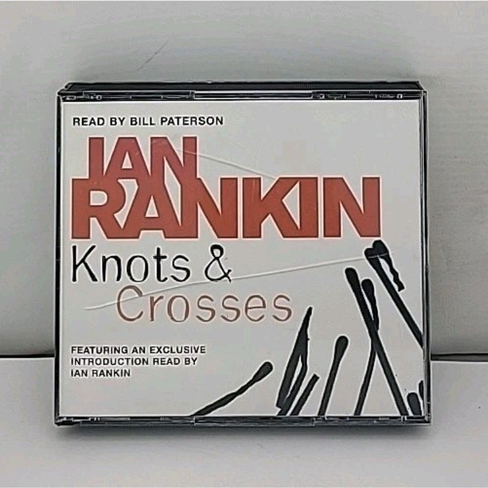 Knots & Crosses By Ian Rankin - Read By Bill Paterson Audiobook (3 CD Set)