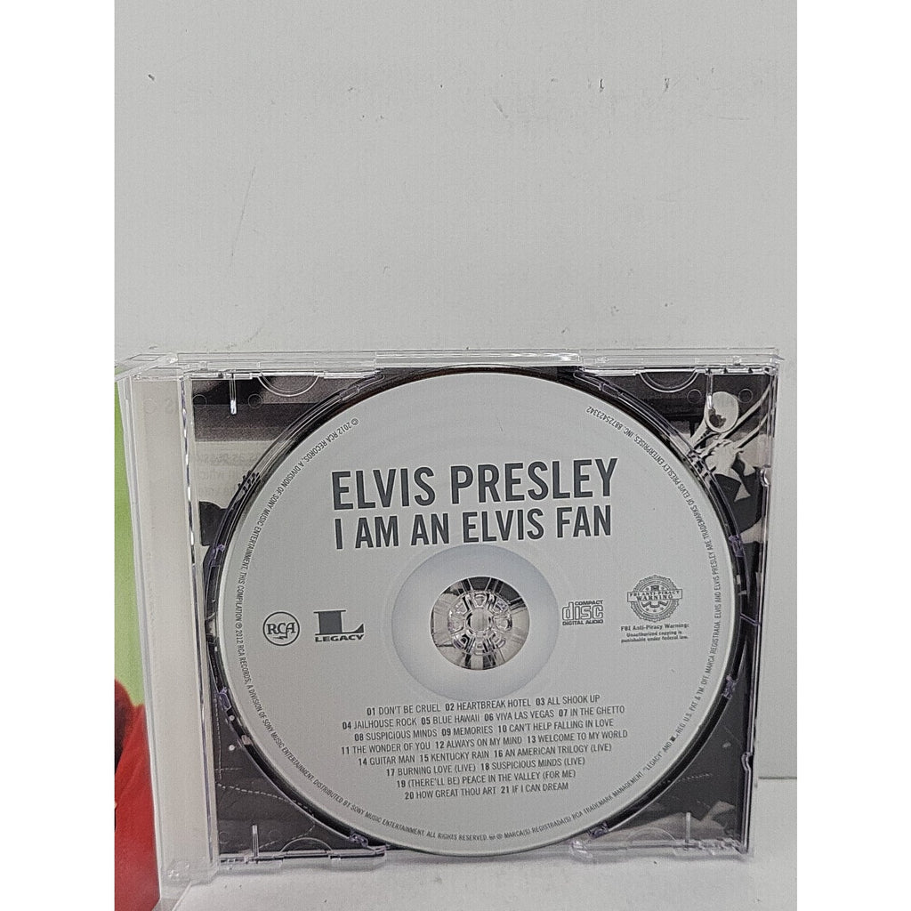 I AM an Elvis Fan by Presley, Elvis (CD, 2012)