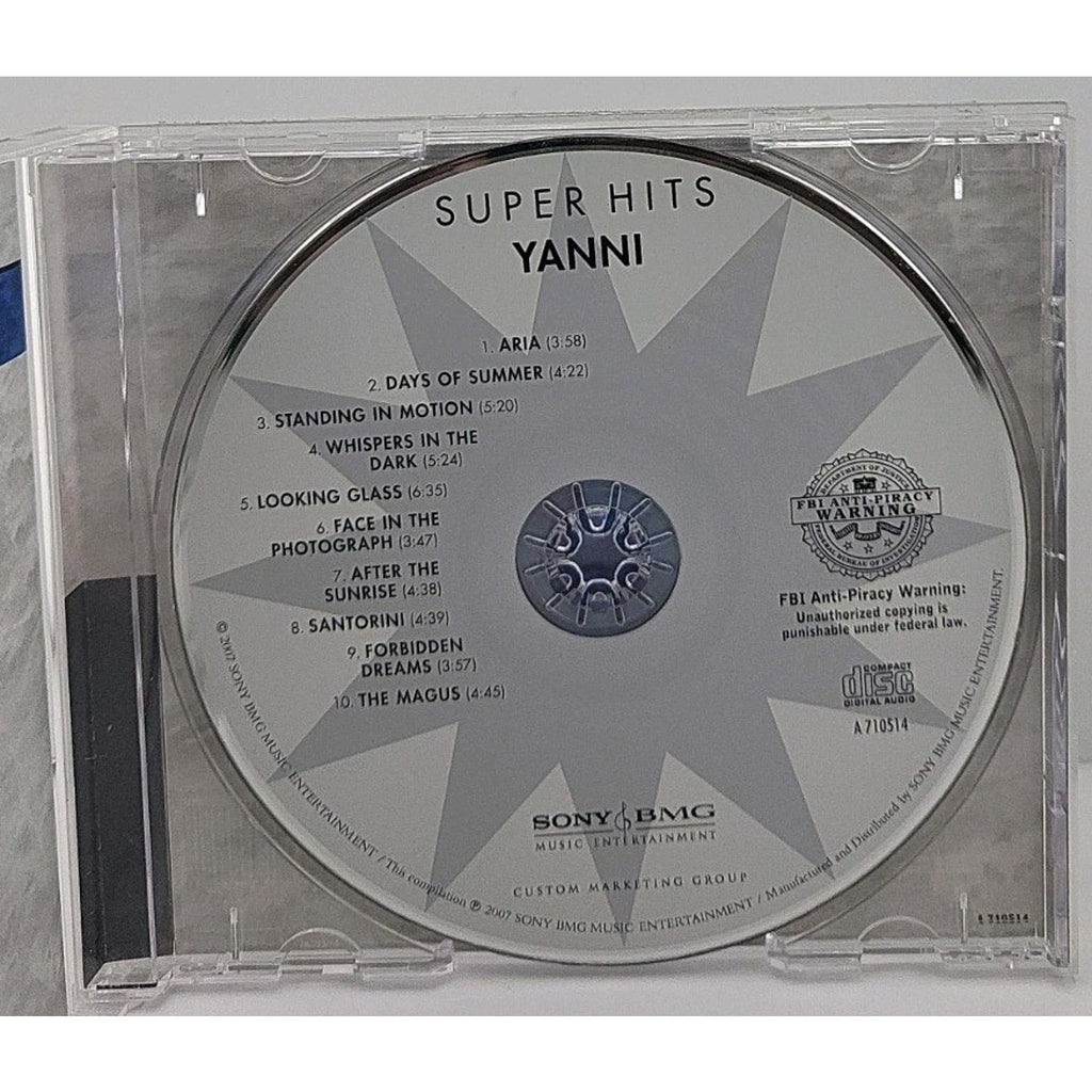 Superhits by Yanni (CD, 2007)