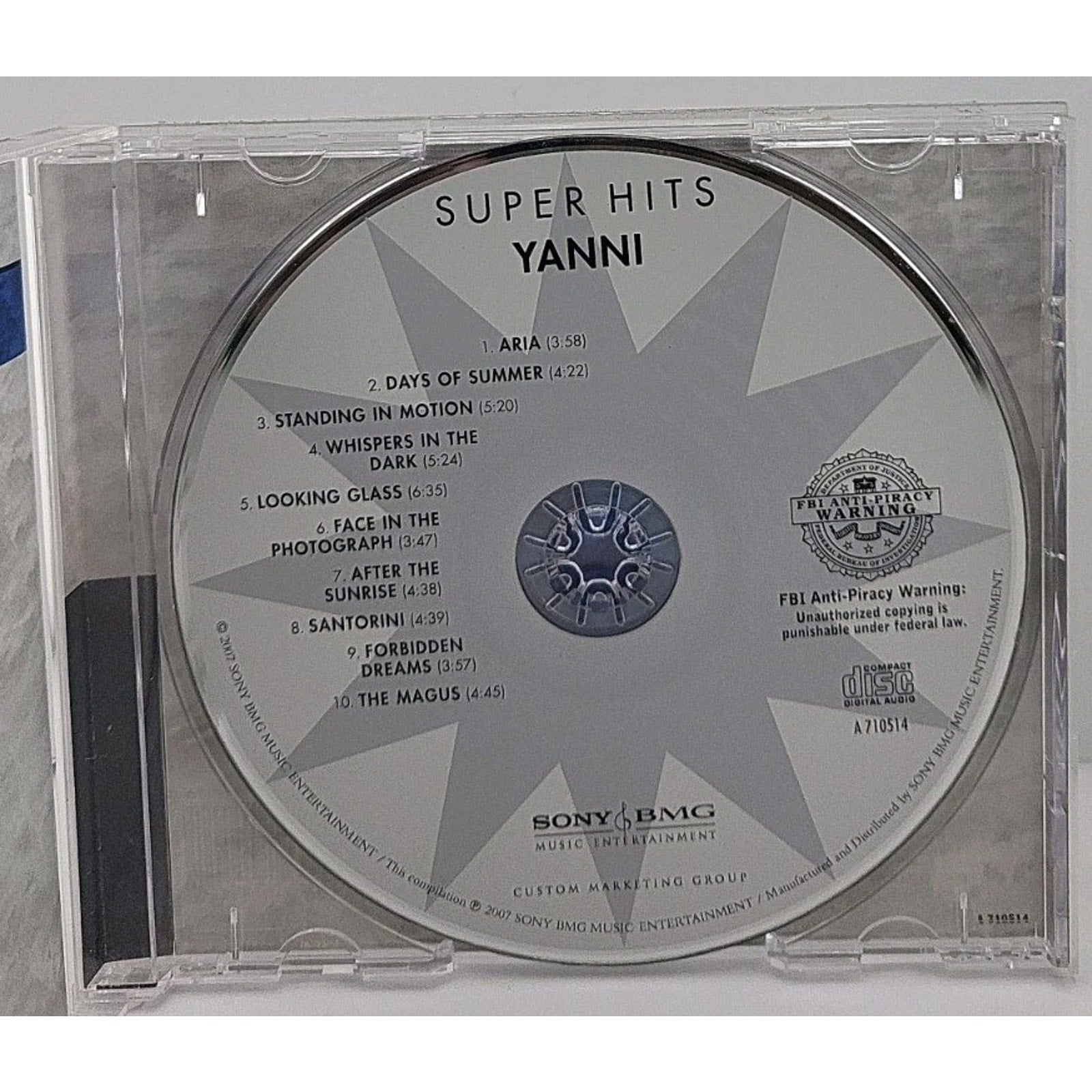 Superhits by Yanni (CD, 2007)