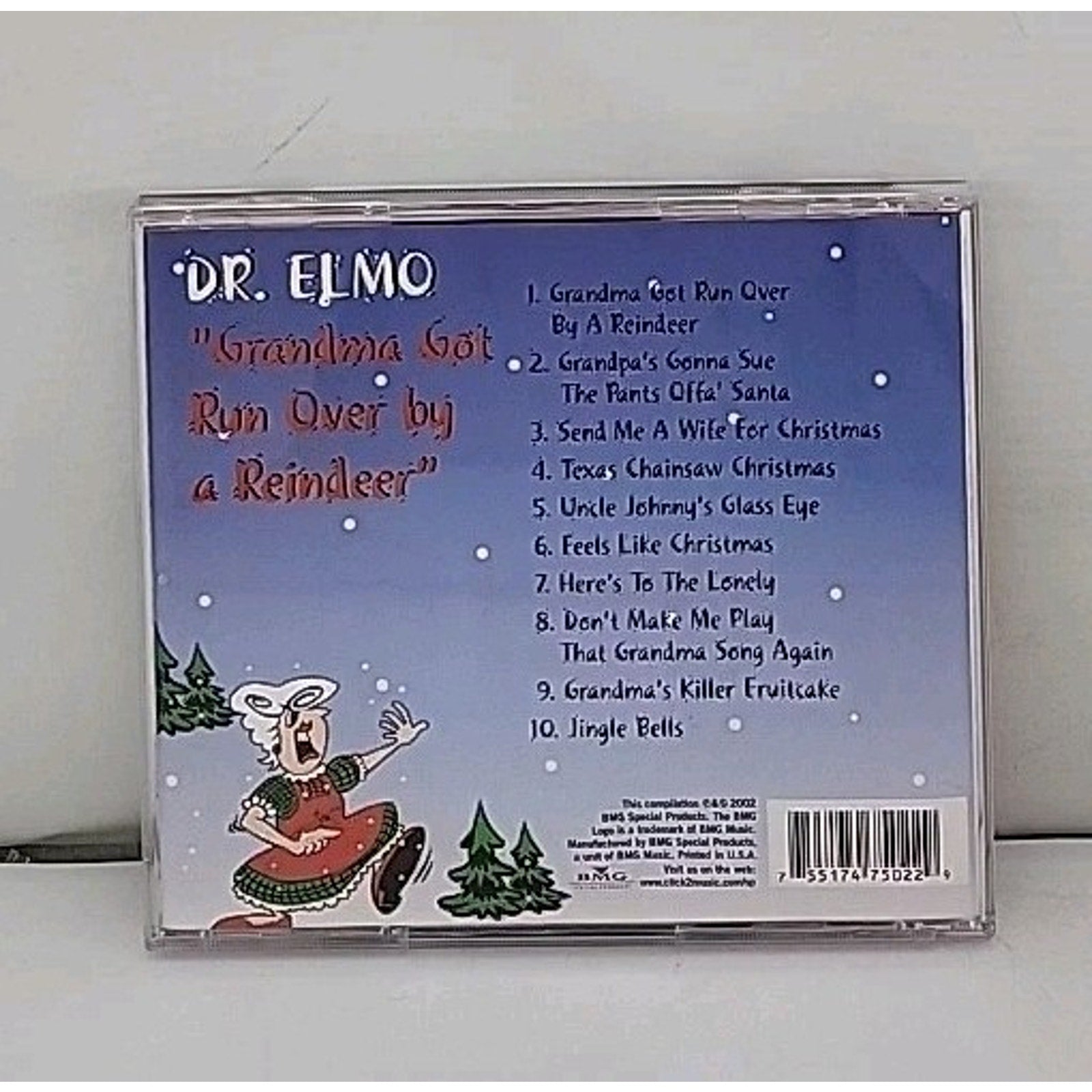 Grandma Got Run over by a Reindeer by Dr Elmo (CD, 2002)