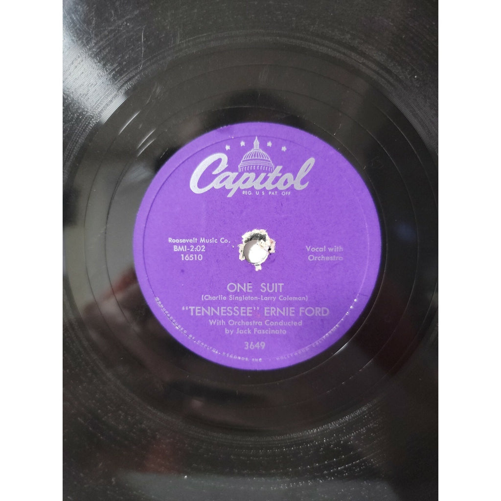 Tennesse Ernie Ford - One Suit / The Watermelon Song (Vinyl)