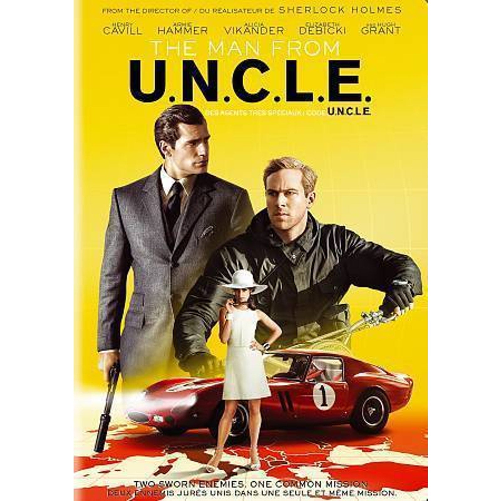 The Man From U.N.C.L.E. (DVD, 2015, Canadian Bilingual)