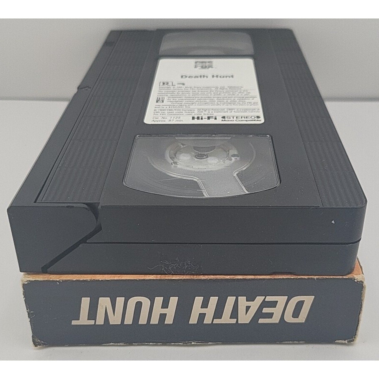 Death Hunt (VHS,1981) CBS FOX - Charles Bronson, Lee Marvin