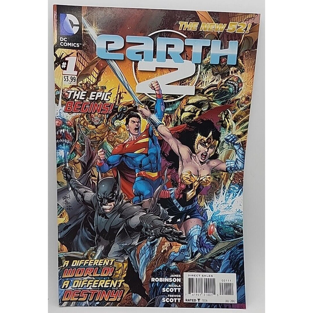 Earth 2 #1 New 52 DC Comics Volume 1