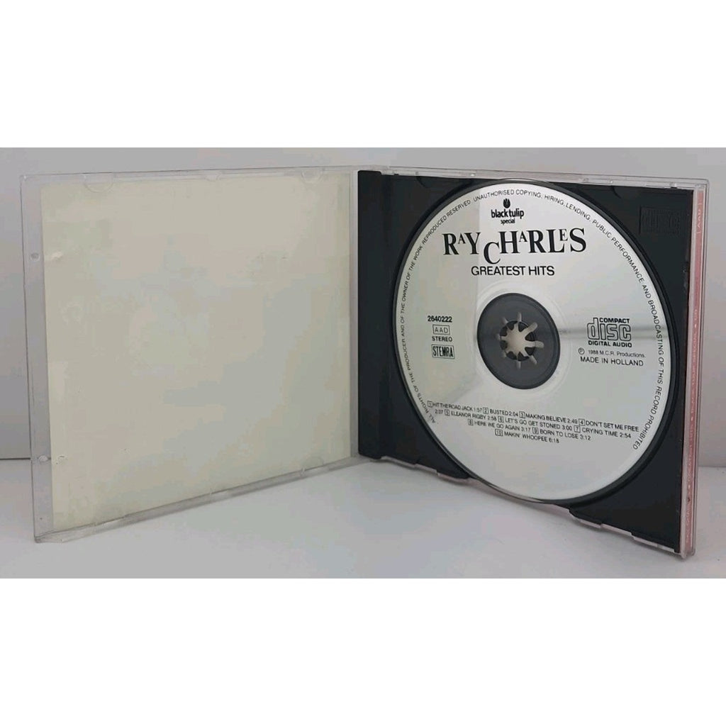 Greatest Hits [Black Tulip] by Ray Charles (CD, Black Tulip)