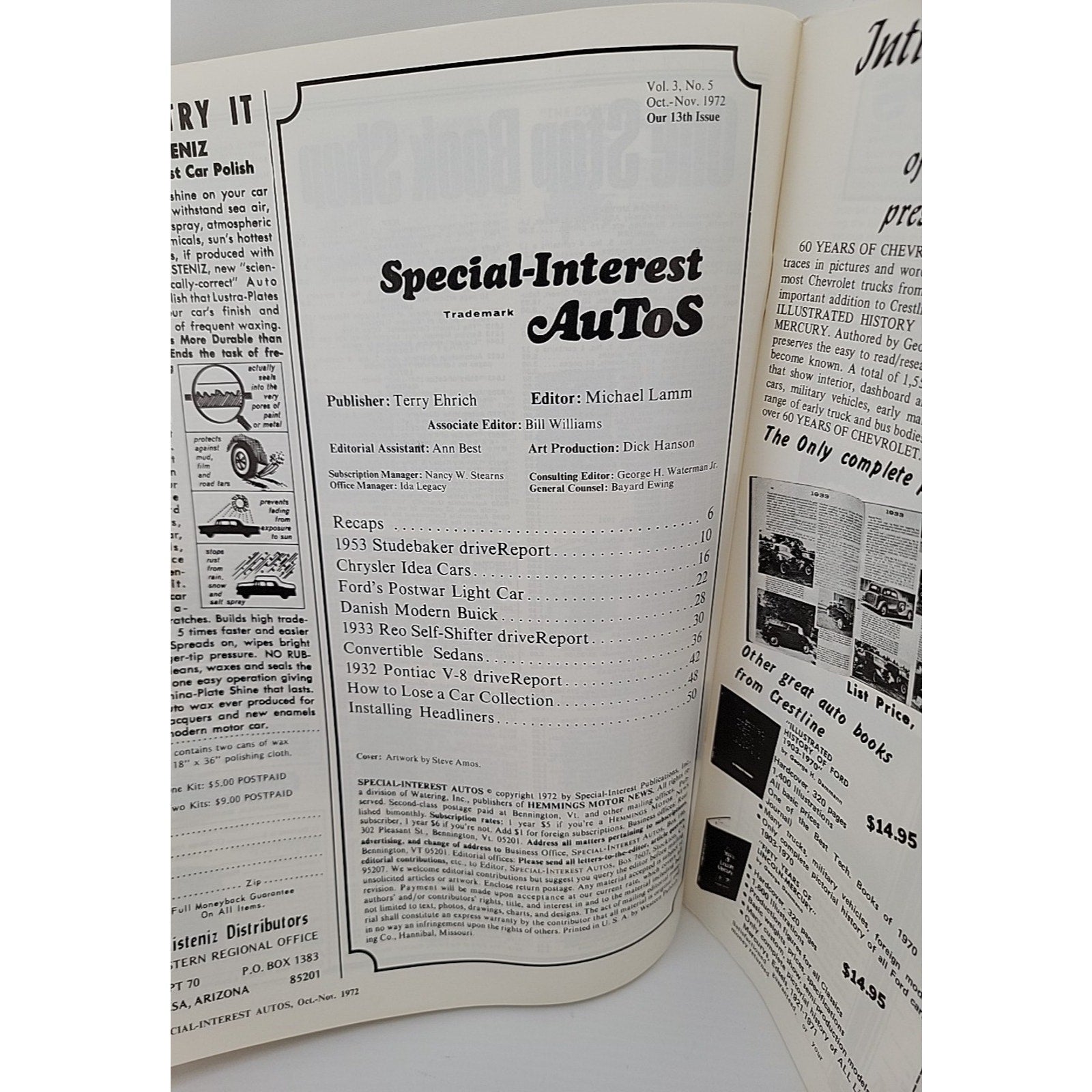 Special Interest Autos Oct-Nov 1972