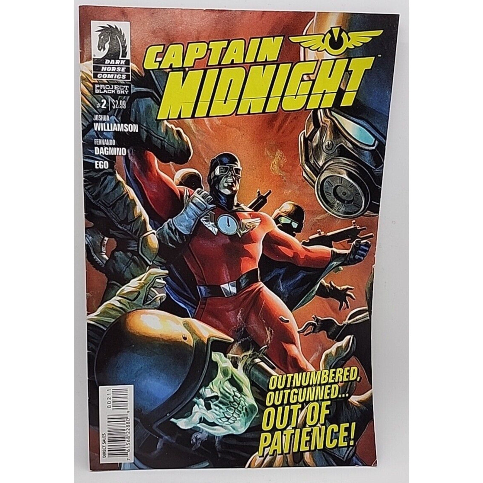 Captain Midnight #2 Dark Horse Comics 2013