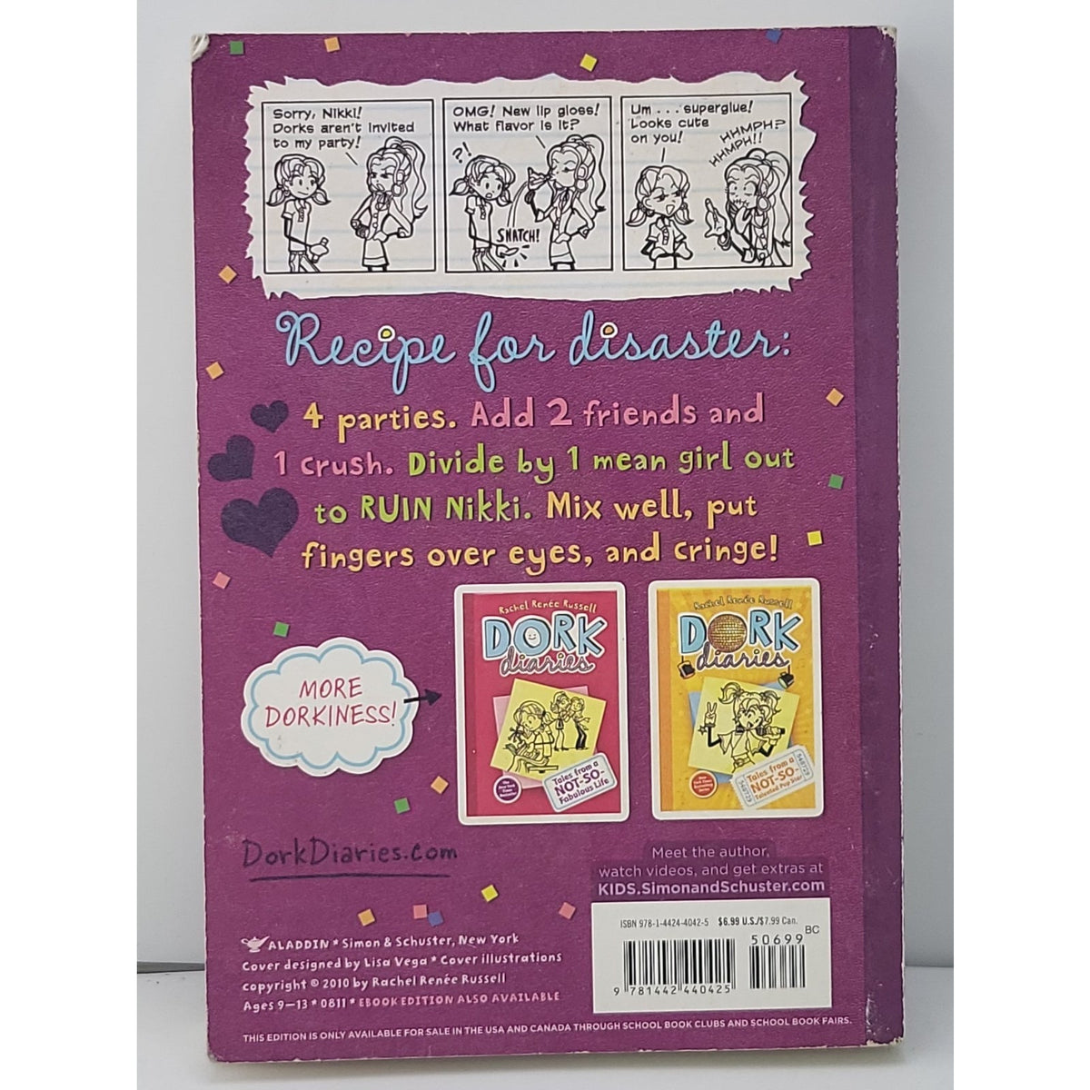 Tales from a Not-So-Popular Party Girl by Lisa Vega, inc Staff Simon and...