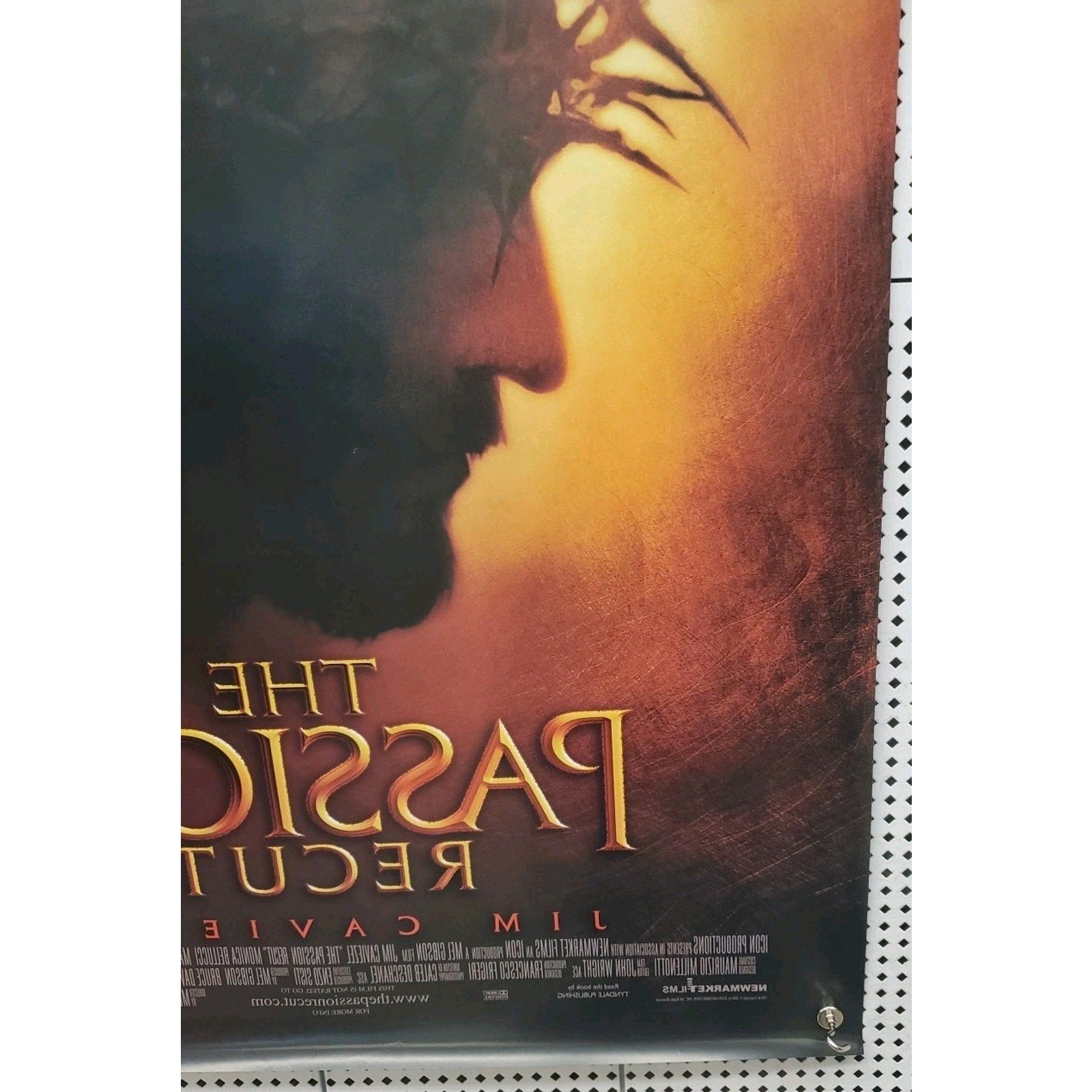 The Passion Recut Original One Sheet Movie Poster - 2004 - Mel Gibson 27x40