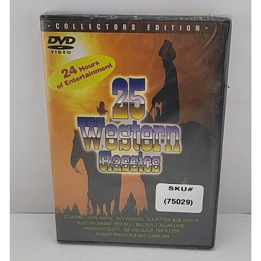 25 Western Classics DVD *Brand New*