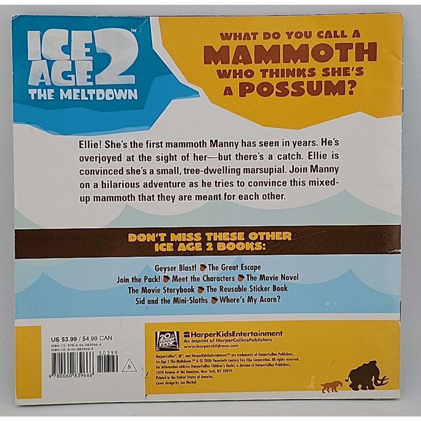 Mammoth Mix-Up by Catherine Hapka (2006, Trade Paperback)