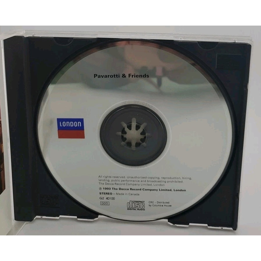 Pavarotti & Friends by Luciano Pavarotti (CD, Mar-1993, London)