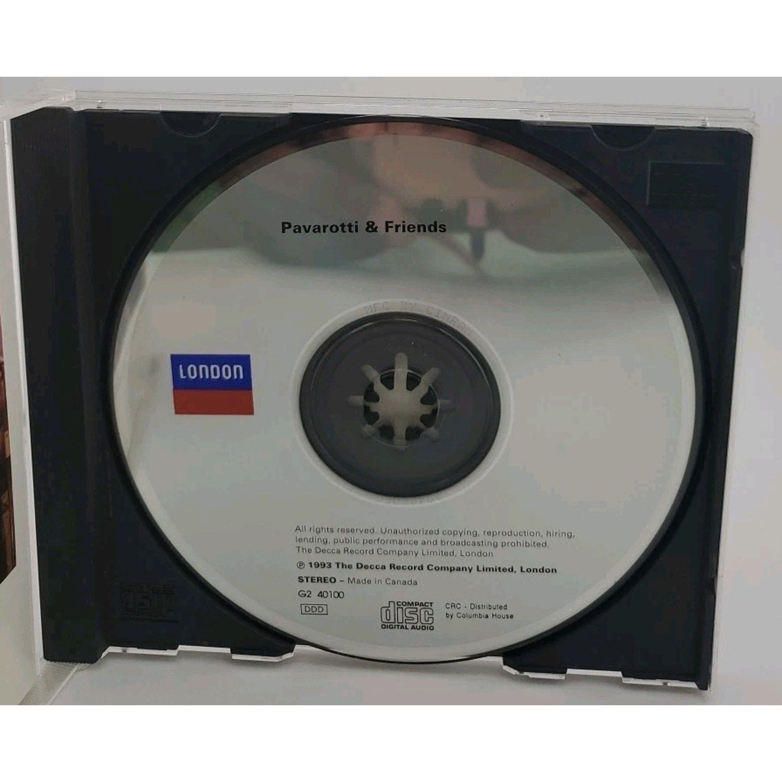 Pavarotti & Friends by Luciano Pavarotti (CD, Mar-1993, London)