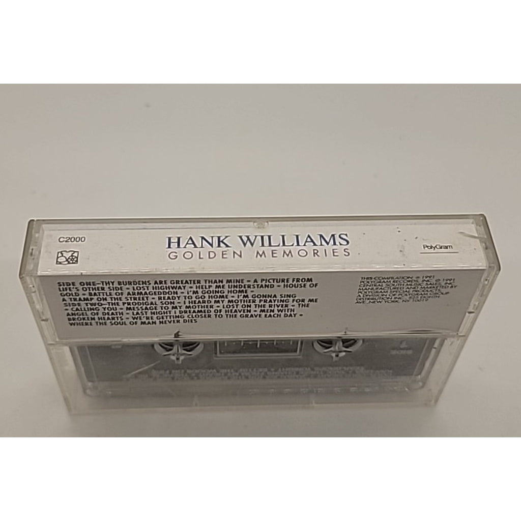 Hank Williams Golden Memories (Cassette) *Brand New*