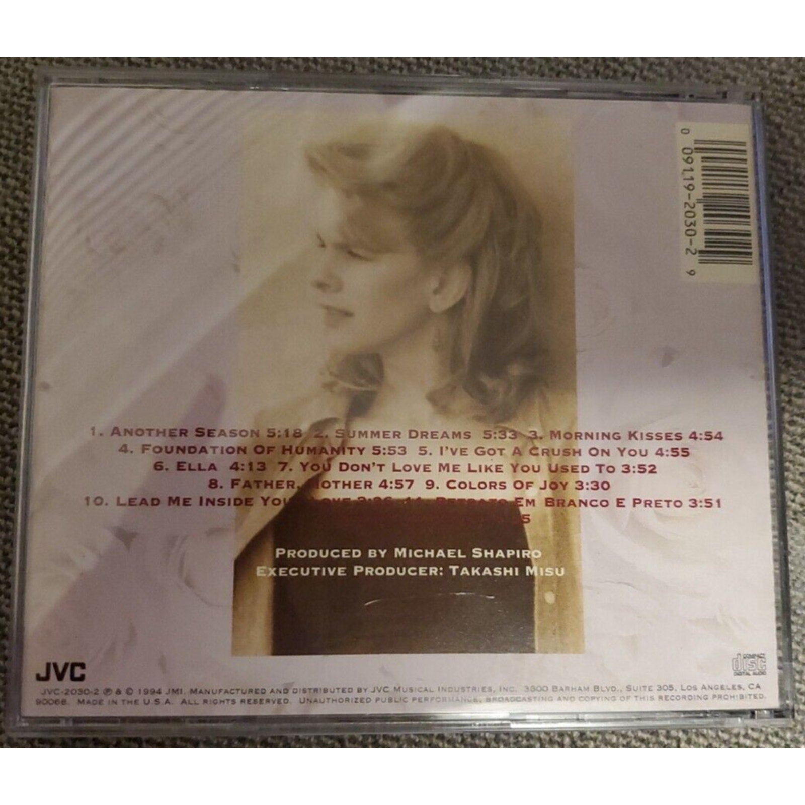 Another Season by Kevyn Lettau (Singer) (CD, JVC Music)