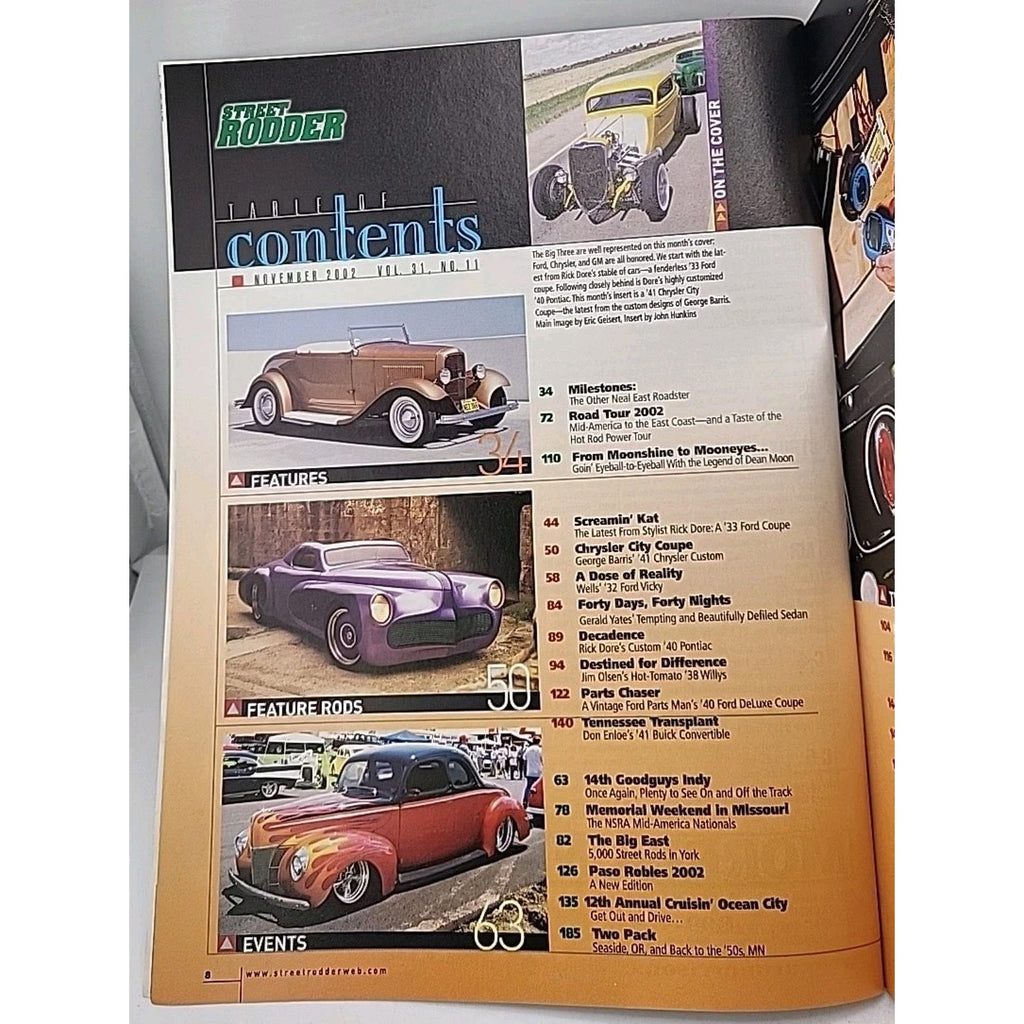 Street Rodder Magazine - November 2002 - Vol. 31 No. 11