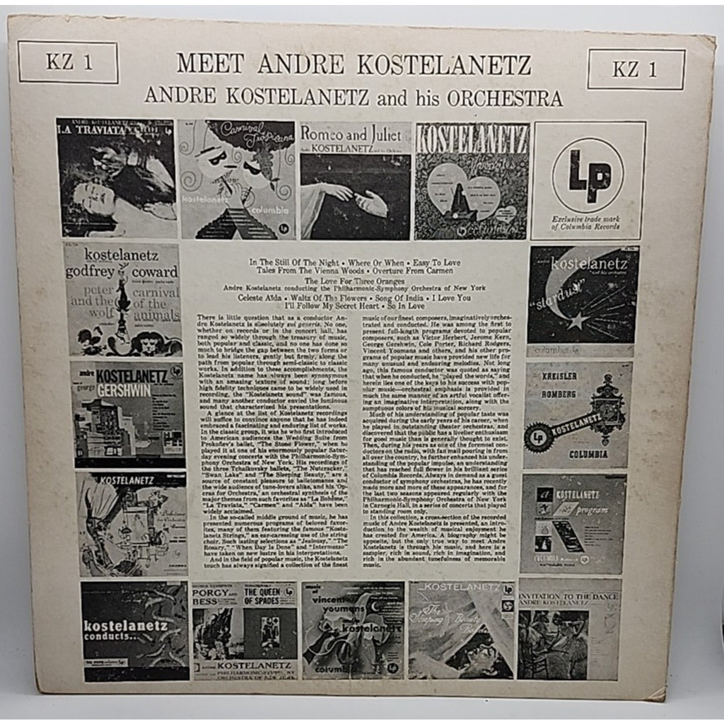 Andre Kostelanetz And His Orchestra ‎- Meet Andre Kostelanetz (Record)