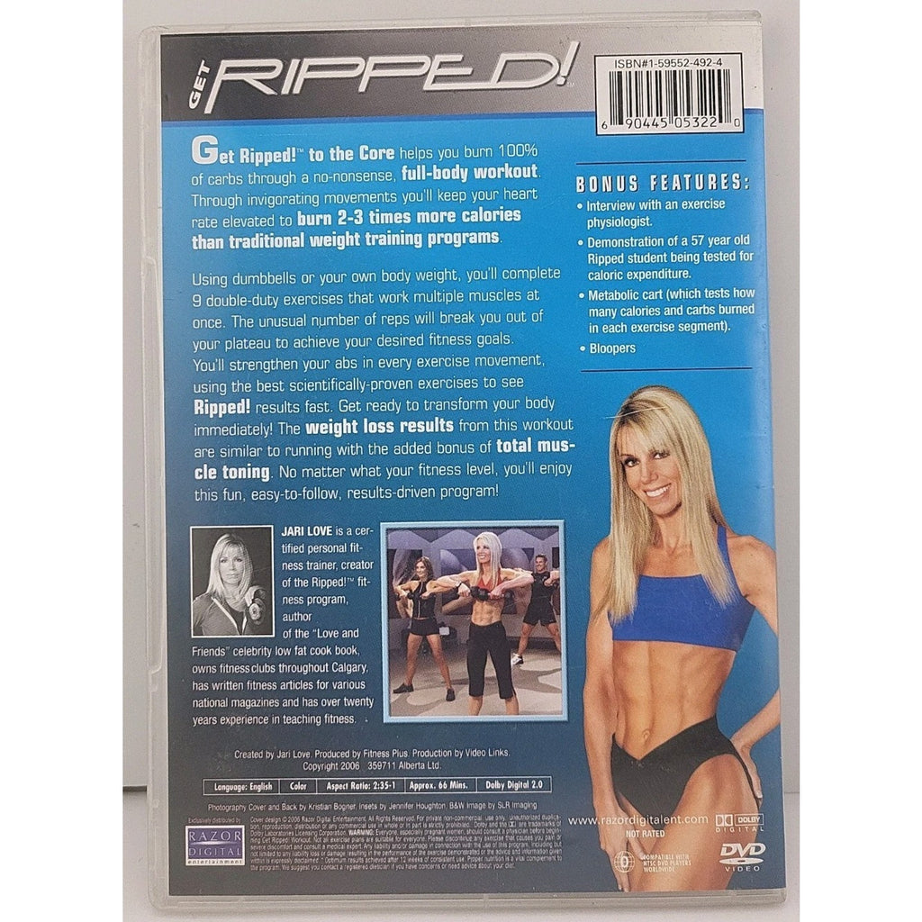 Get Ripped: Get Ripped to the Core (DVD, 2006)