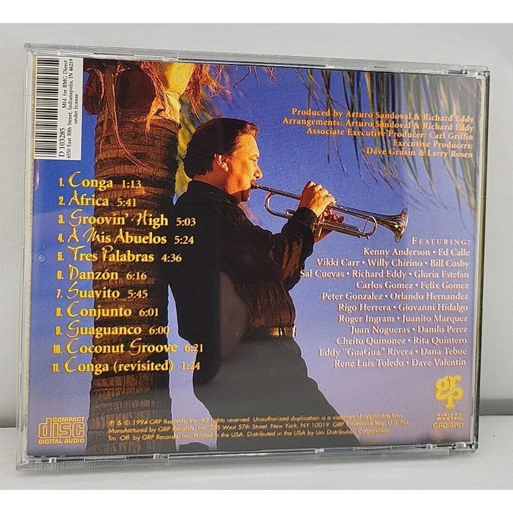Arturo Sandoval Danzon (Dance On) CD