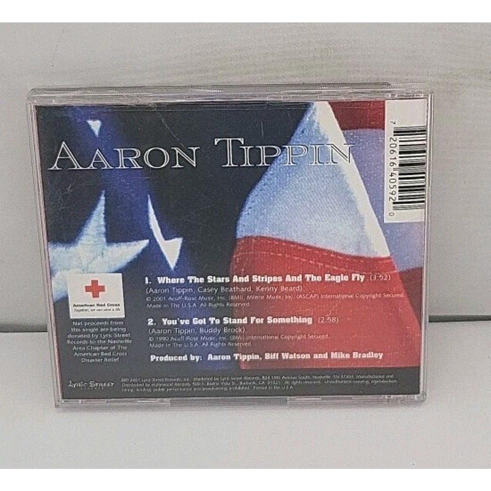 Where the Stars and Stripes and the Eagle Fly [Single] by Aaron Tippin (CD,...