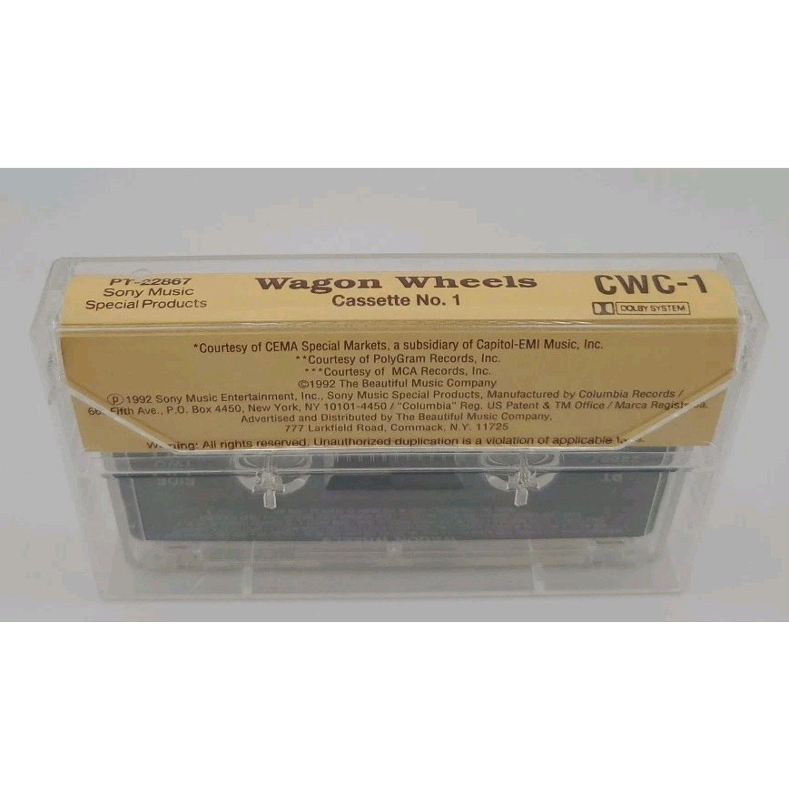 Wagon Wheels - Legendary Songs of the Old West - Cassette #1 - 50 Classics