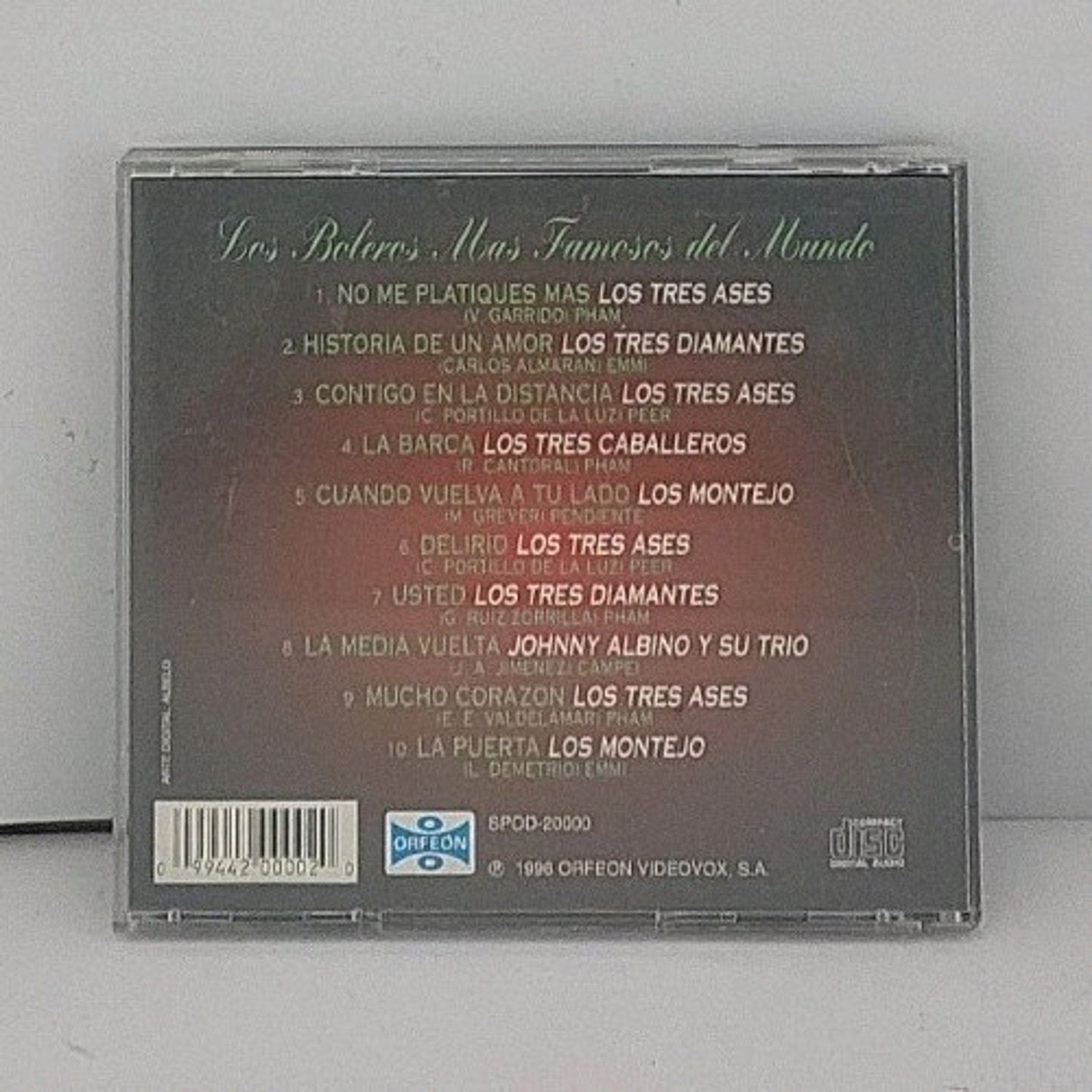 Los Tres Ases Los Tres Diamantes - Los Boleros Mas Famosos Del Mundo - CD