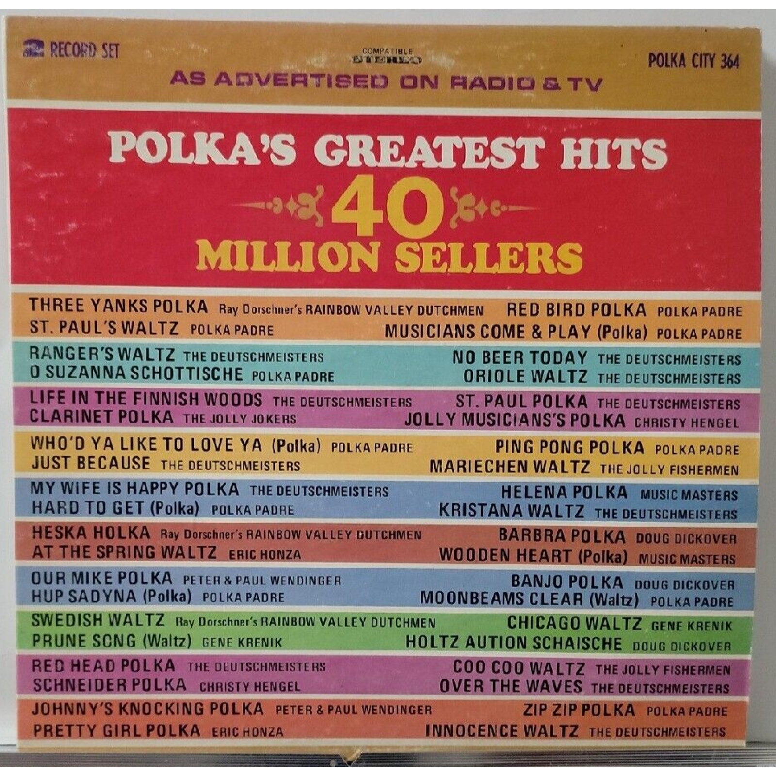 Polkas Greatest Hits 40 Million Sellers (Record)