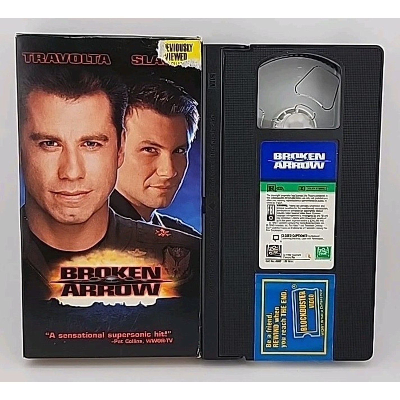 Broken Arrow (1996) (VHS, 1996)