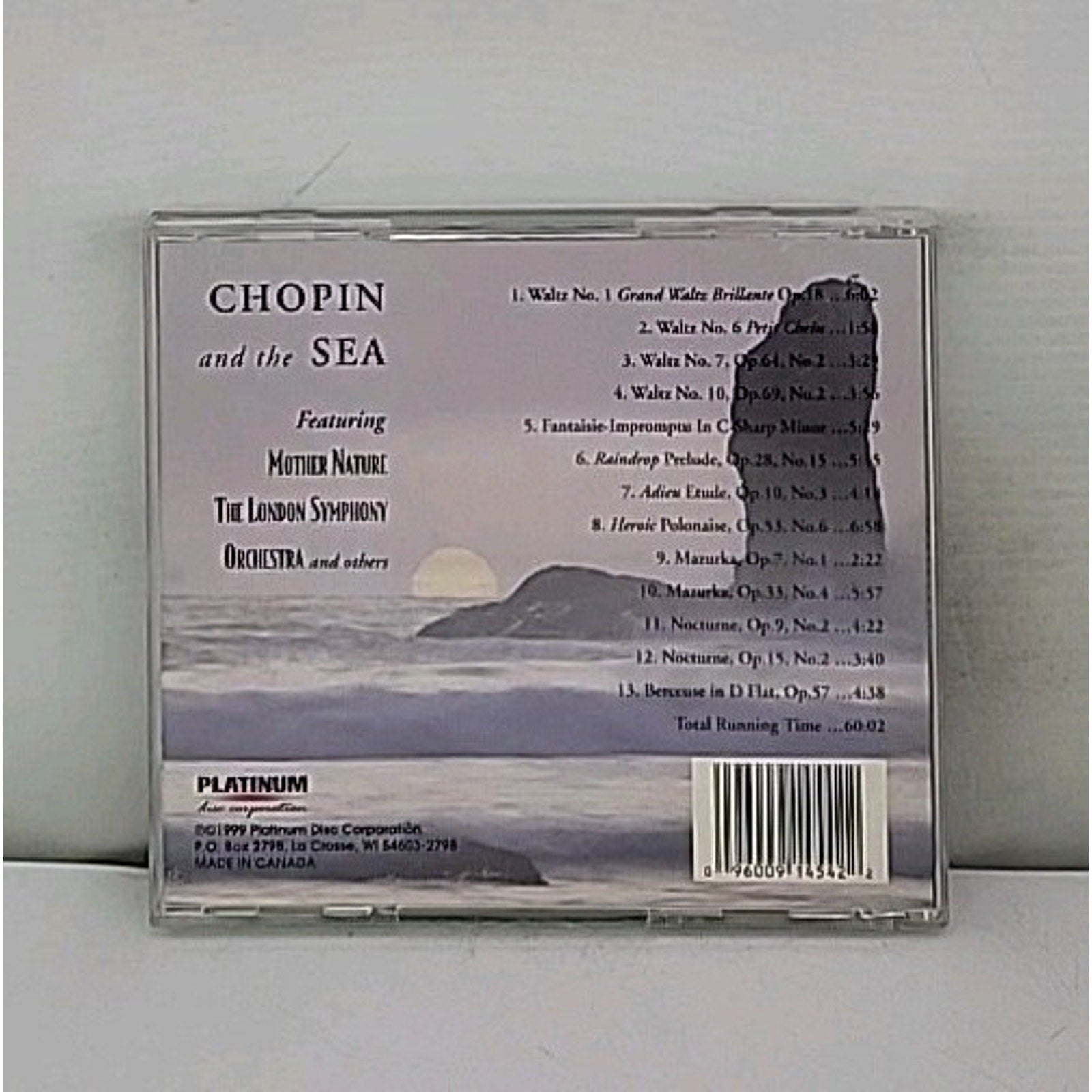 Chopin & the Sea by Andrea Immer (CD, 1999)
