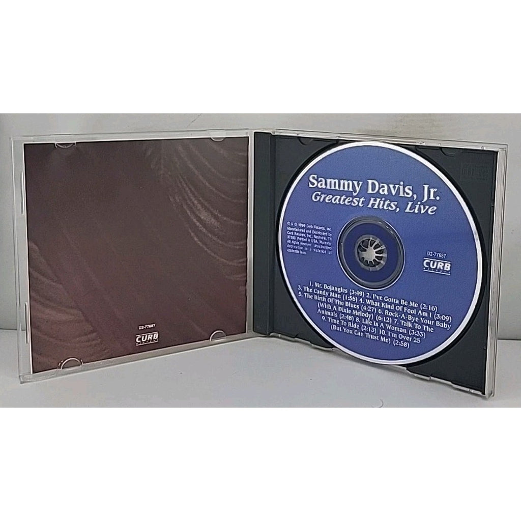 Greatest Hits Live by Davis Jr, Sammy (CD, 1995)