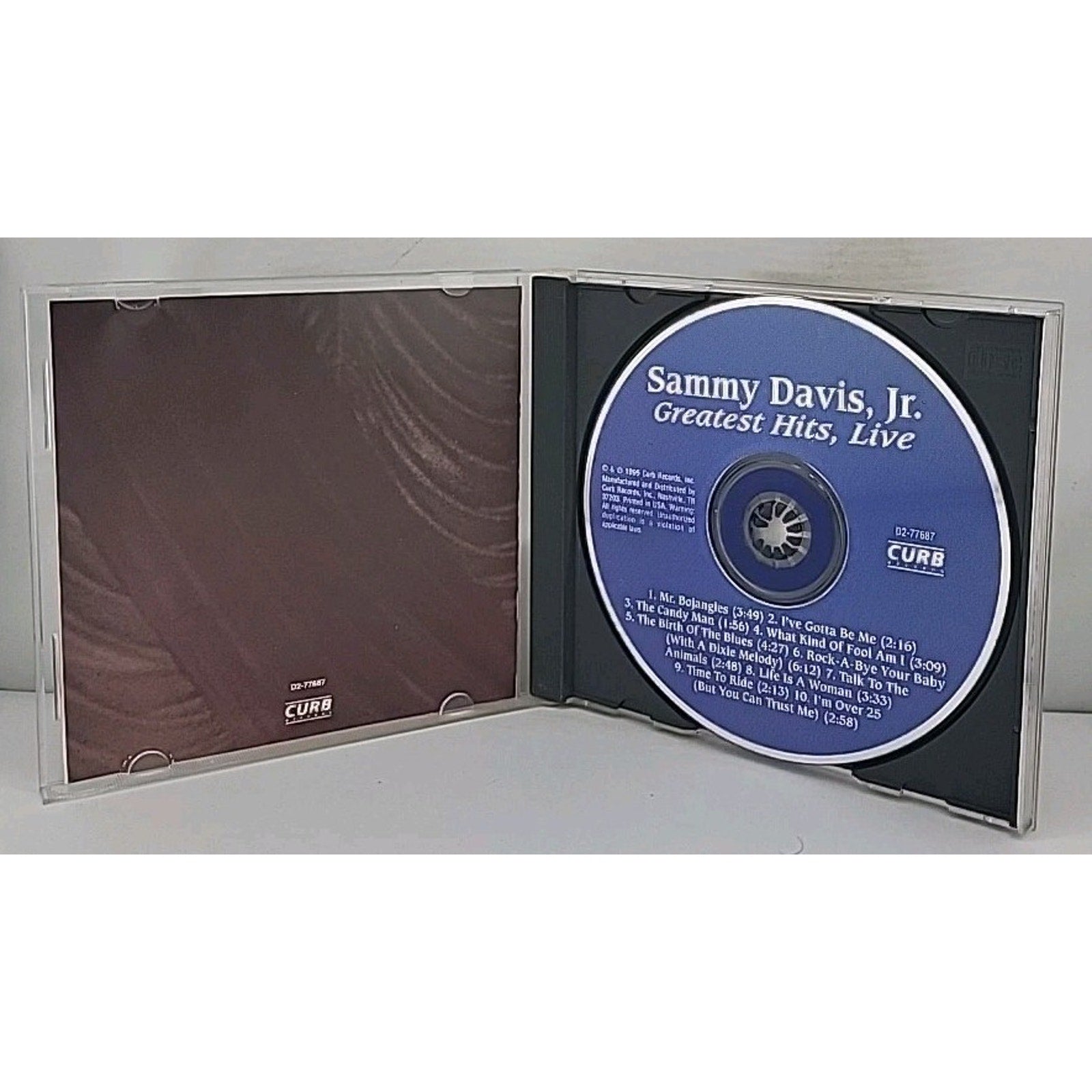 Greatest Hits Live by Davis Jr, Sammy (CD, 1995)