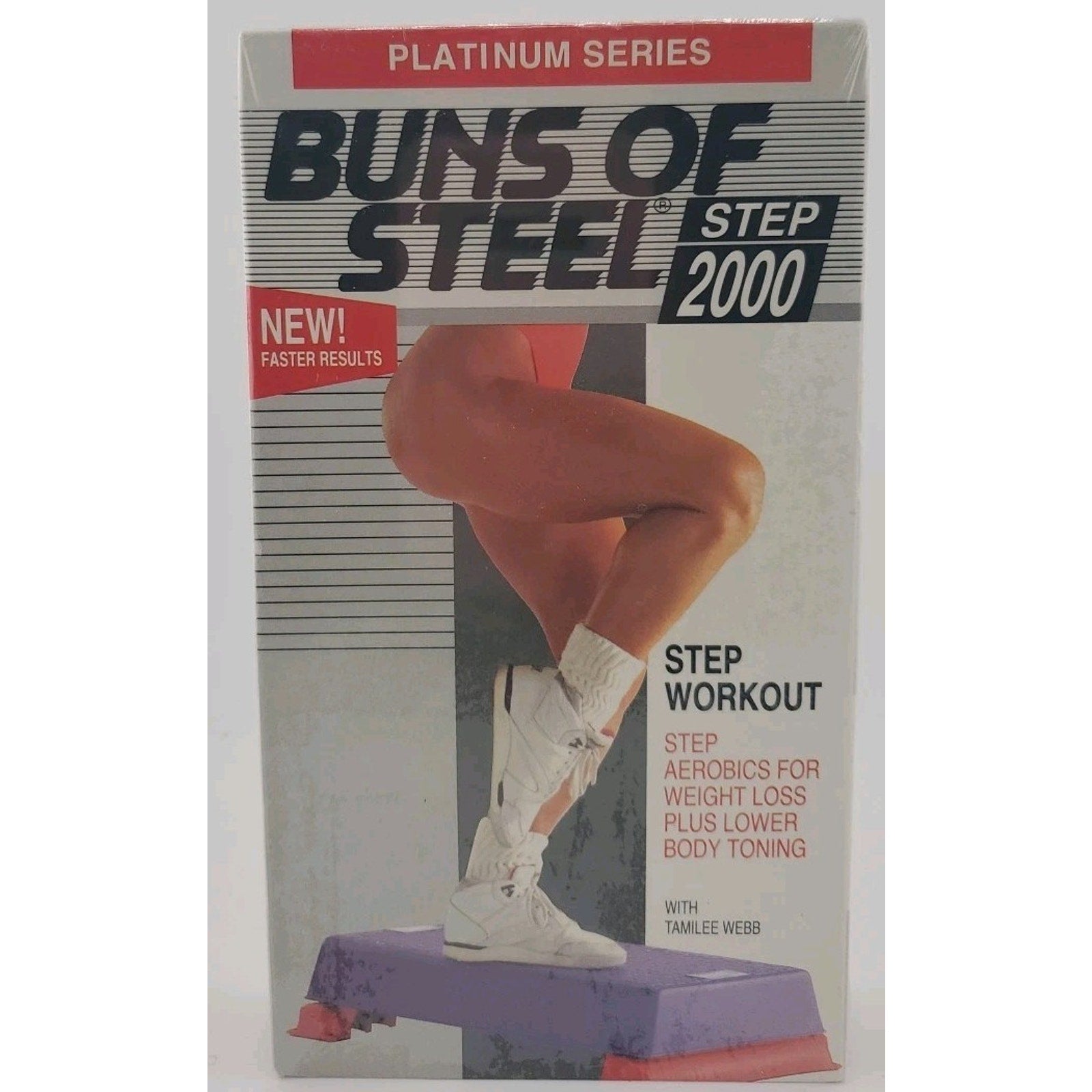 Buns of Steel Step 2000 (VHS, 1993) *Brand New*