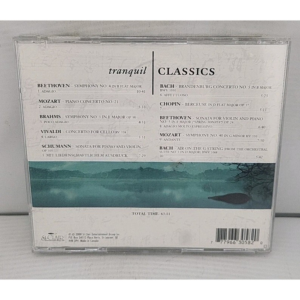 Tranquil Classics by Various (CD, 2000)