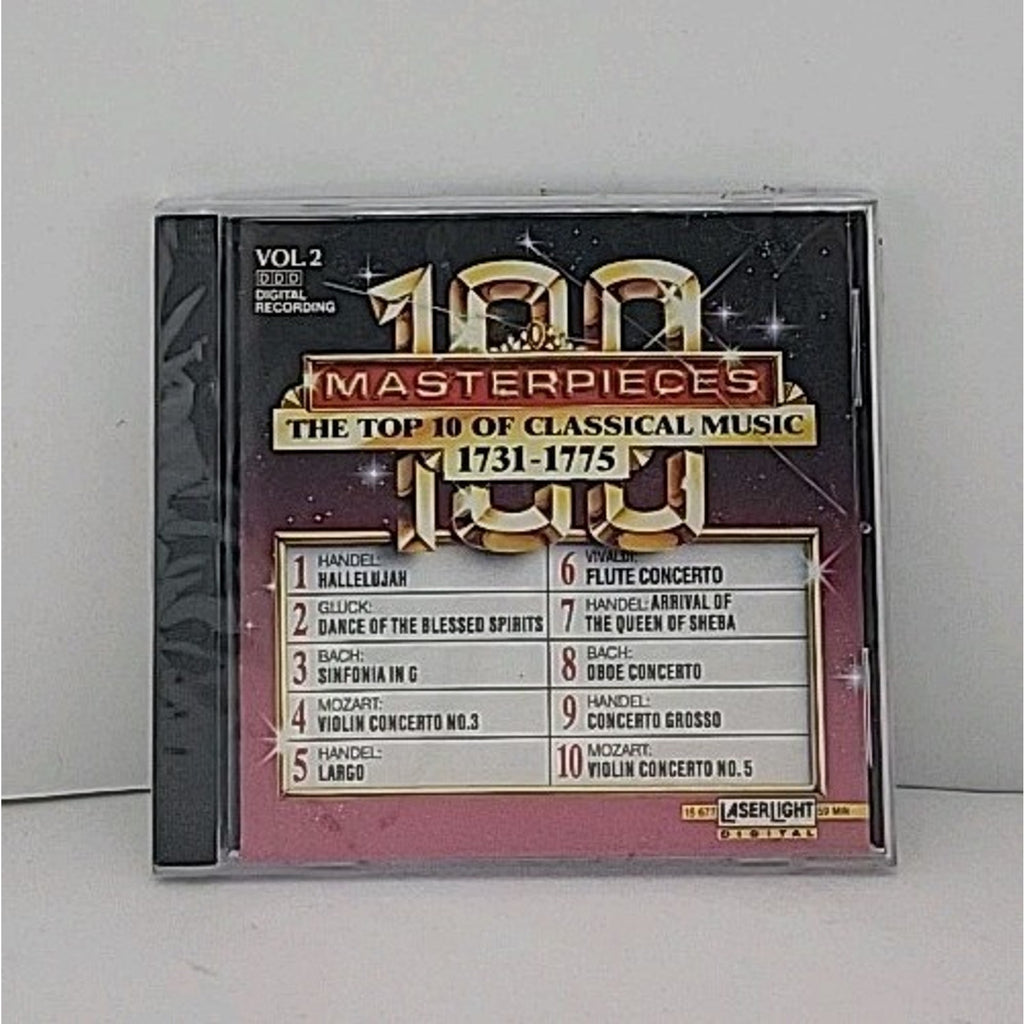 100 Masterpieces Vol. 2-1731-1775 by Various (CD, 1991) *Brand New*