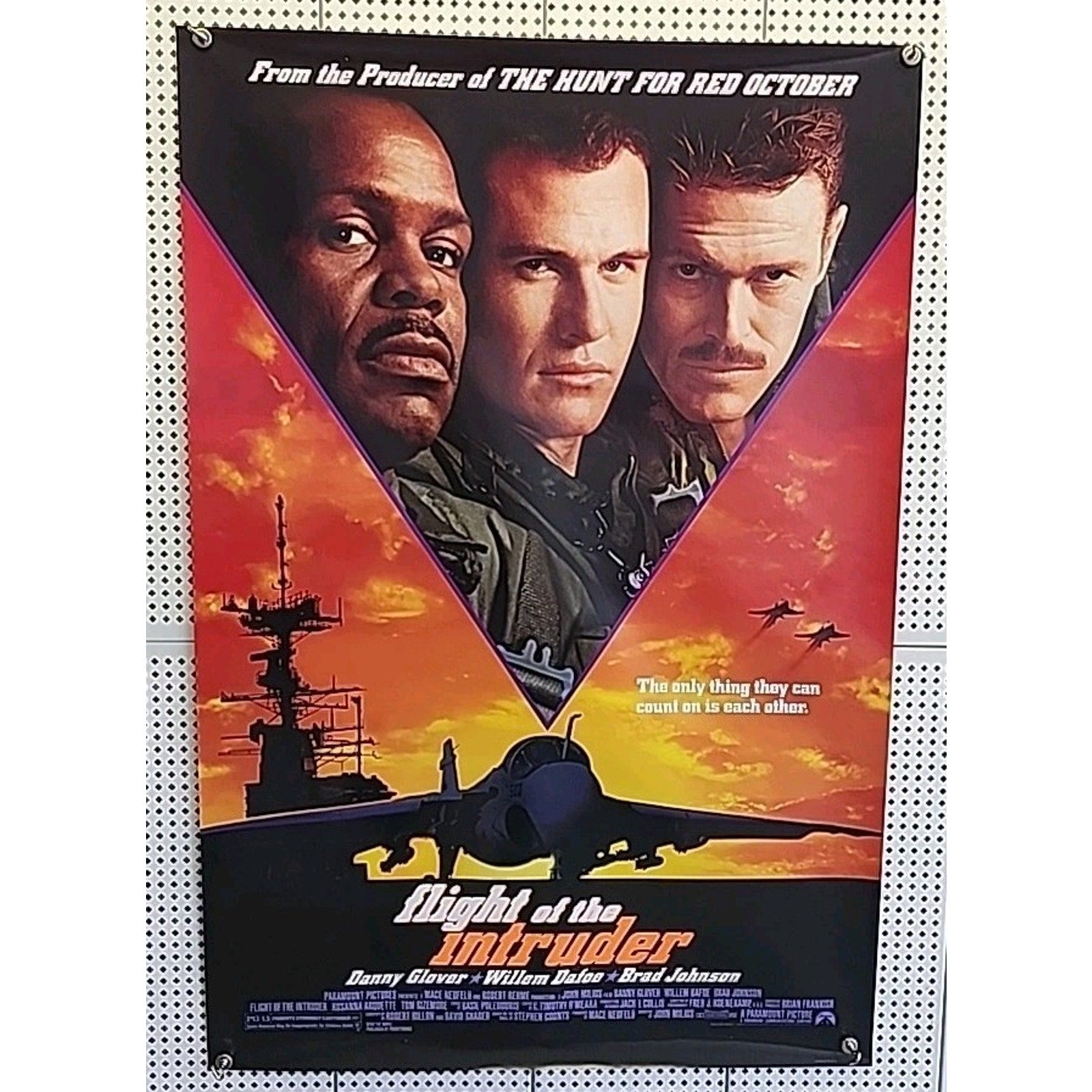 Flight Of The Intruder Original 1991 Single Sided 27"x40" Movie Poster