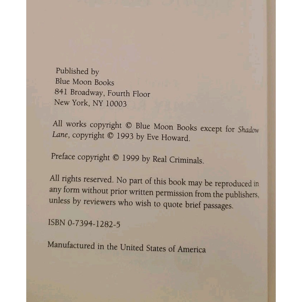 Blue Moon Erotic Reader Edited By Barney Rosset 1999