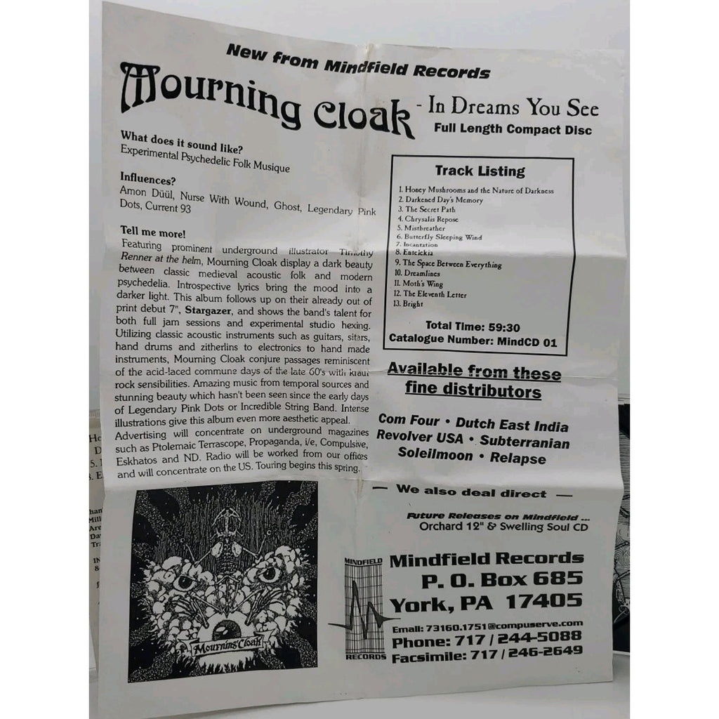 Mourning Cloak - In Dreams You See (CD)