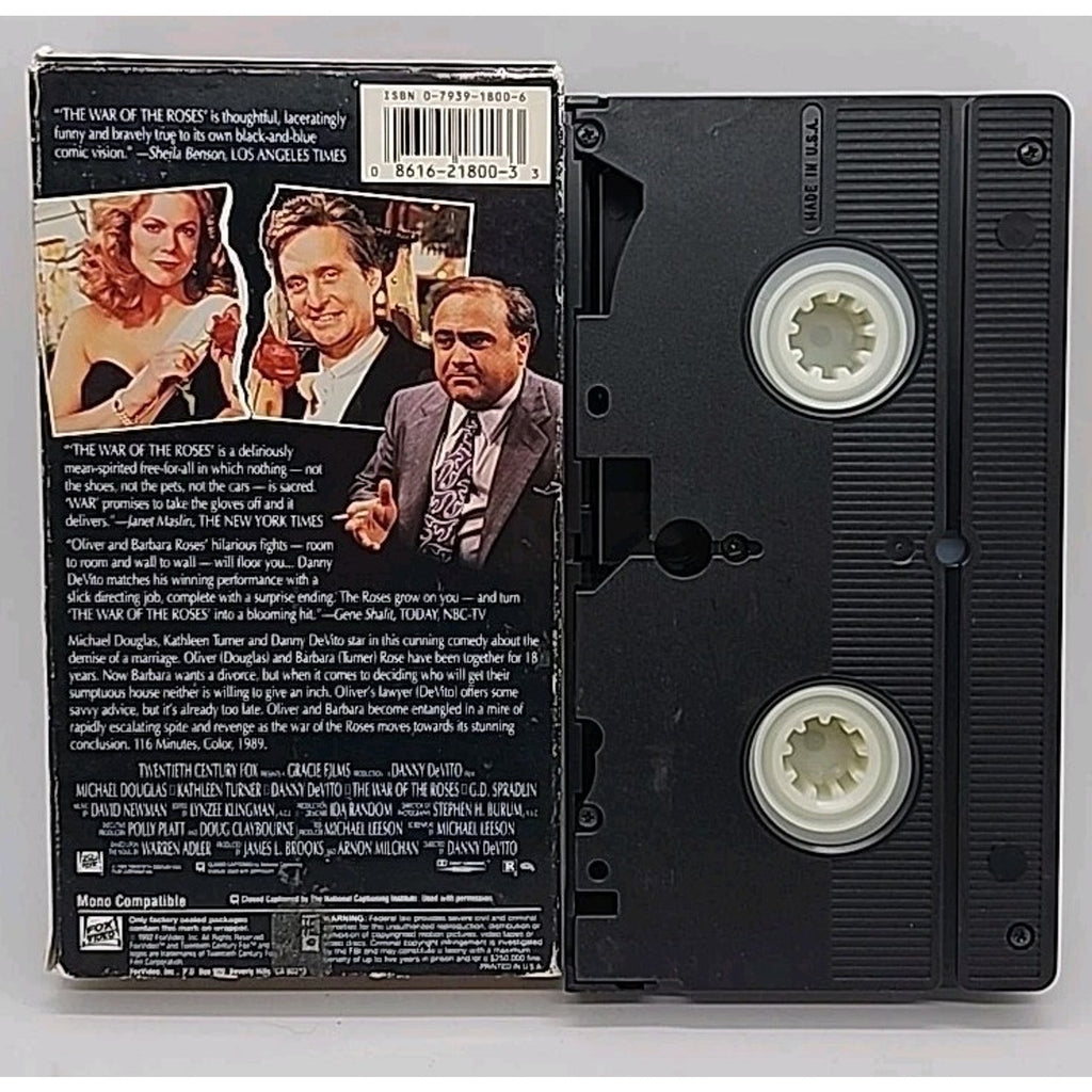 The War of the Roses (VHS)