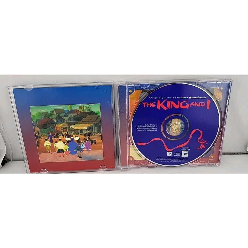 The King and I CD Original Animated Soundtrack Rodgers Hammerstein Barbra Streis