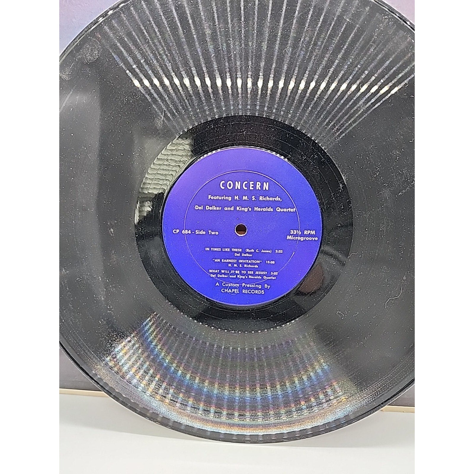 Marilyn Cotton And Charles Brooks Concern (Record)