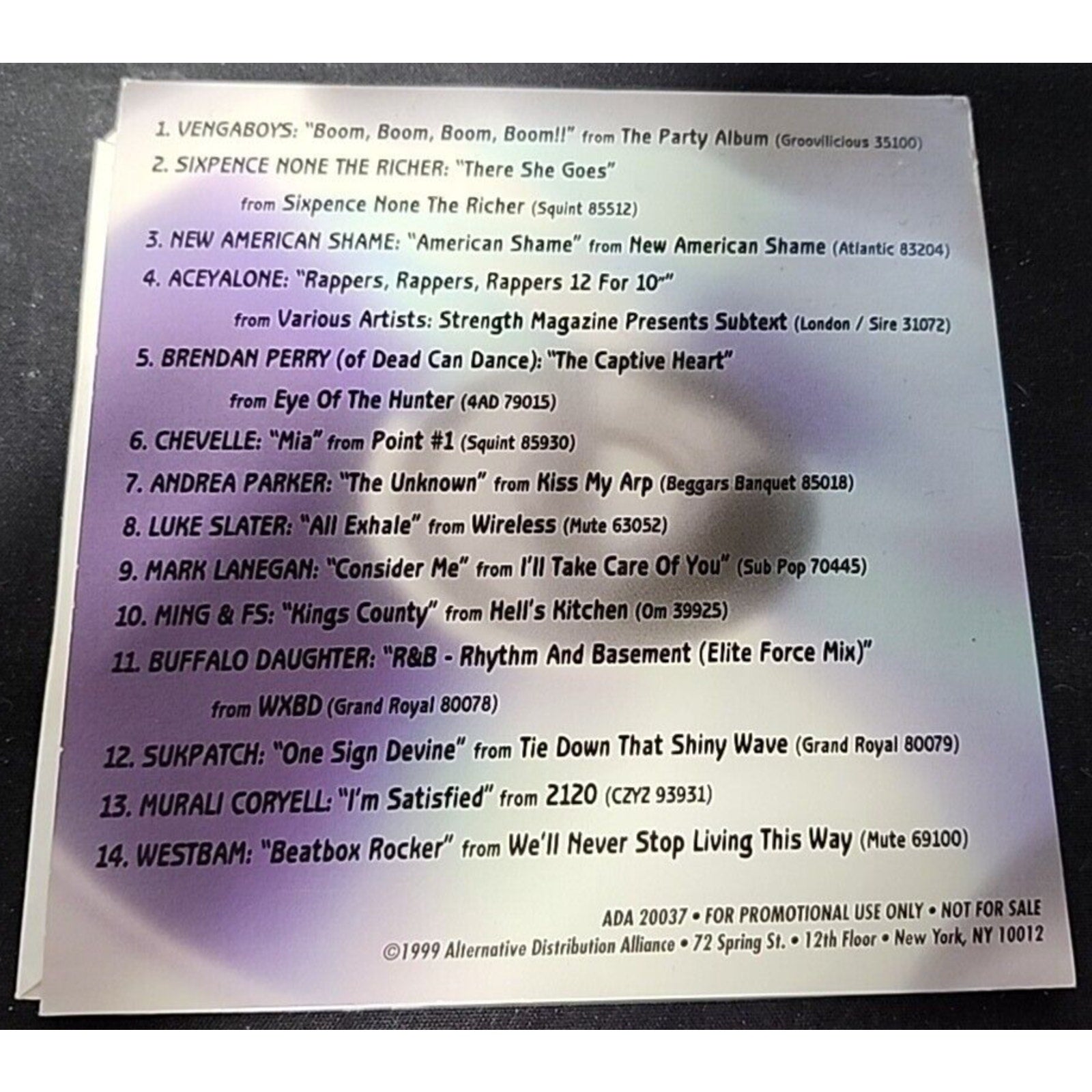 Music For The Millennium Sampler 1999 (CD)