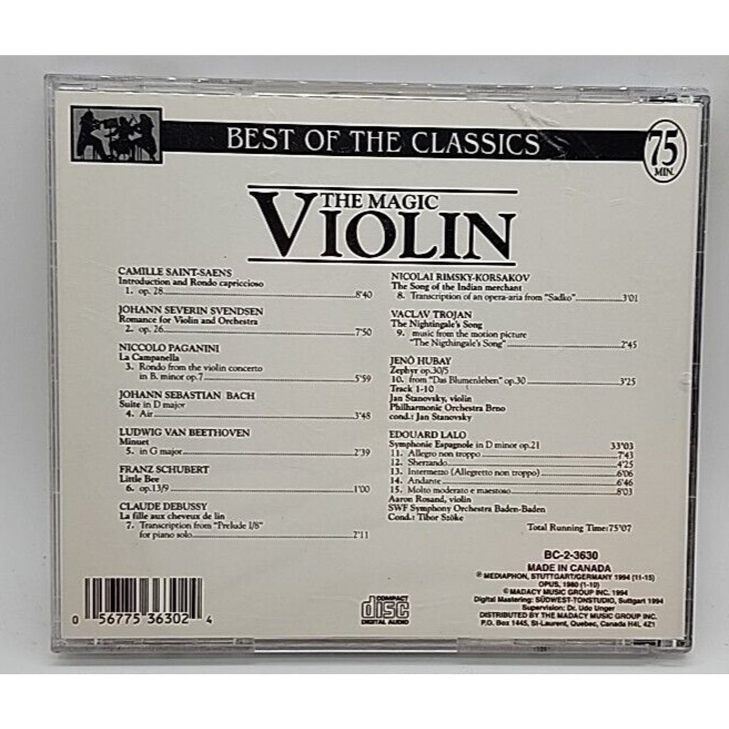 Magic Violin by Various (CD, 1995)