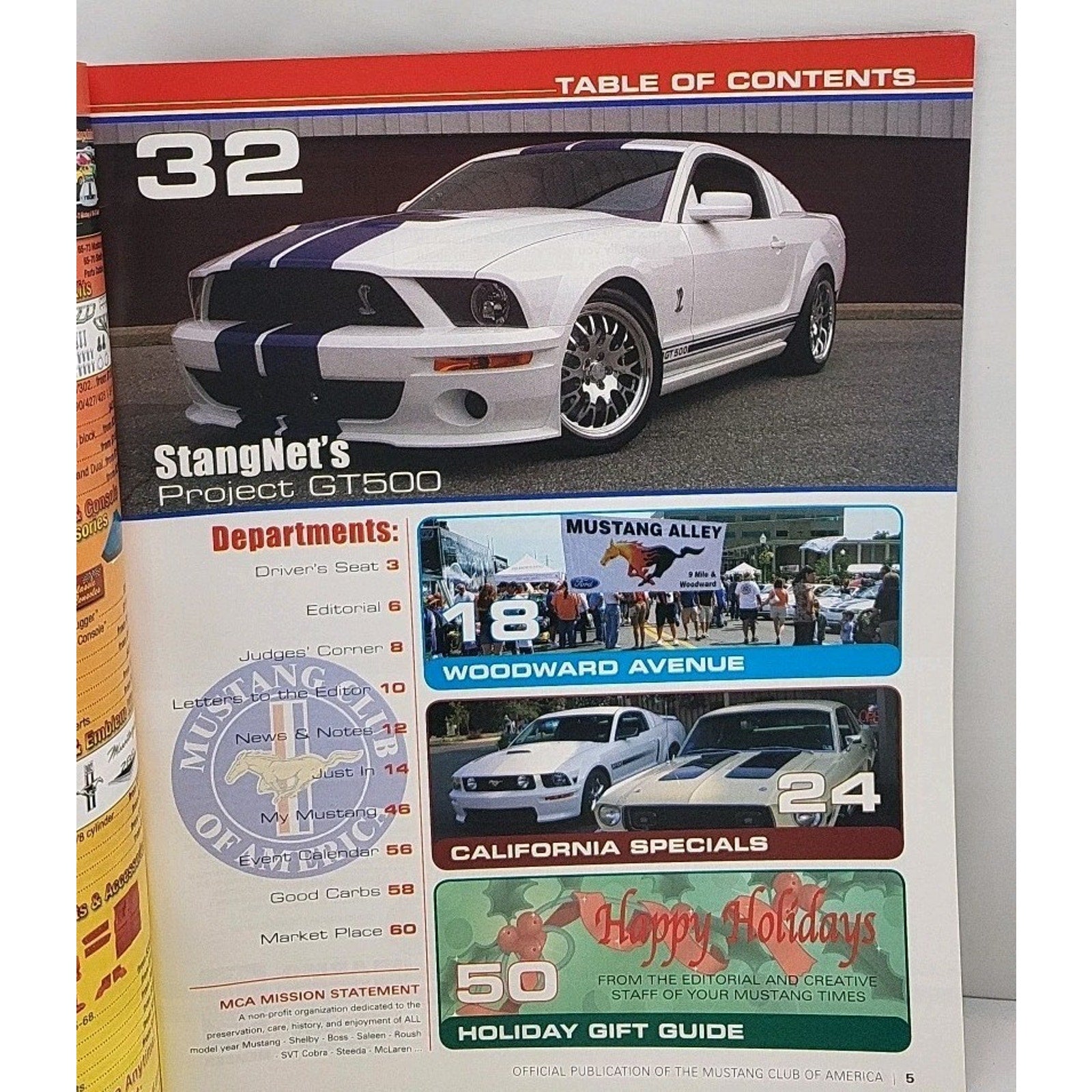 Mustang Times Magazine November 2007 Vol. 31 No. 11