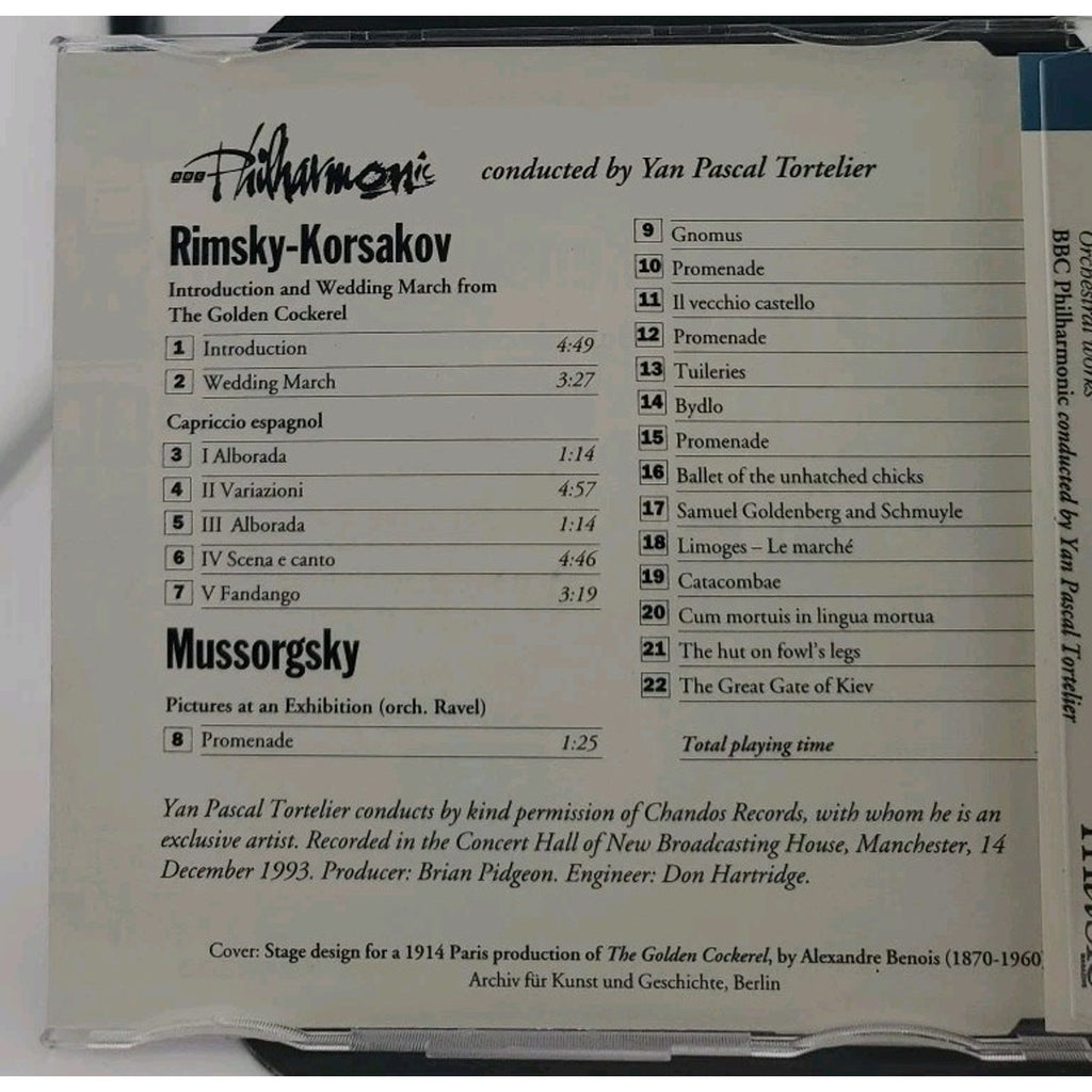 BBC Music: Volume II Number 9 - Rimsky-Korsakov & Mussorgsky - CD